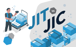 man with package and JIT vs JIC