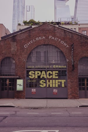 Urban outfitters chelsea factory storefront in New York City