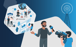 news anchor announces commerce news about Lowes, PoshMark and supply chain trends