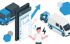 man frustrated by increasing shipping costs