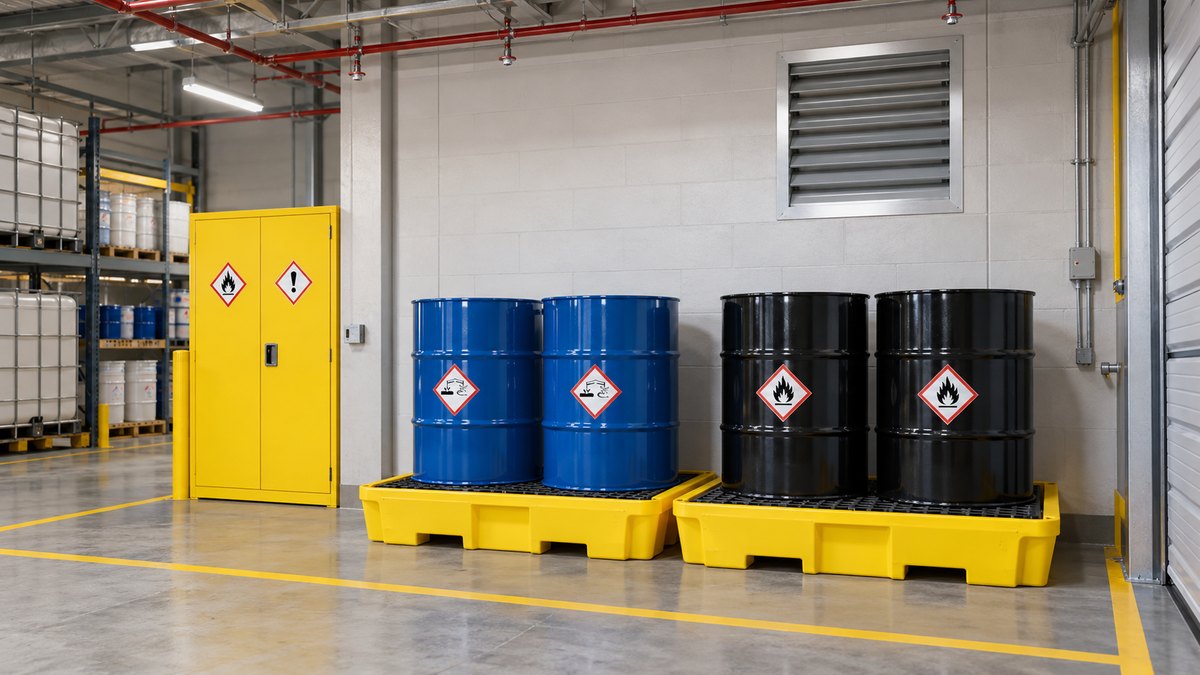 hazmat-drum-storage-spill-containment