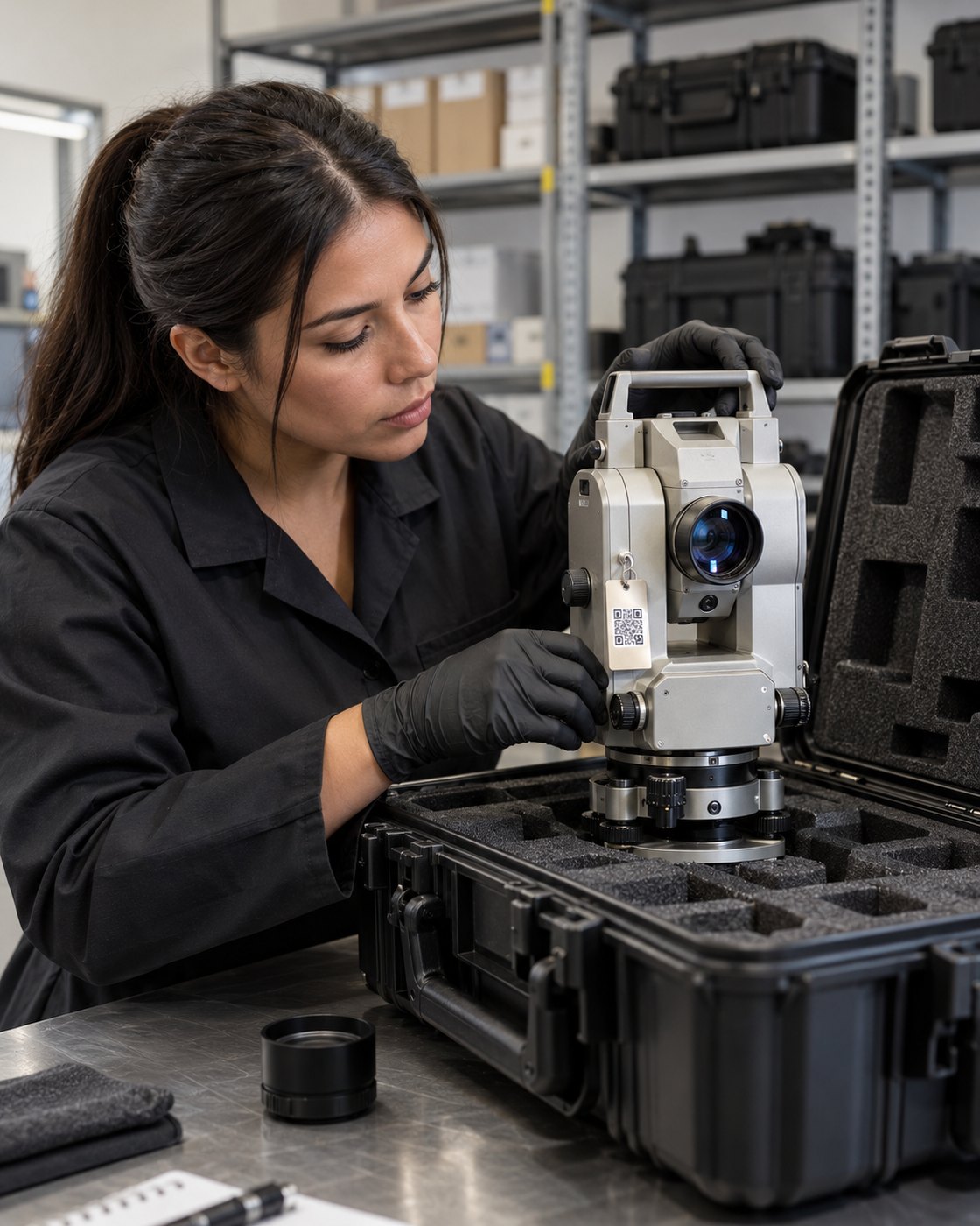 high-value-optical-equipment-protective-case-inspection