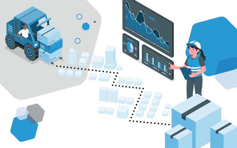 woman optimizing fulfillment warehouse operations