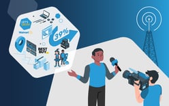 anchor announcing commerce news including 39%, Halloween, Best Buy, returns, and growing product sectors