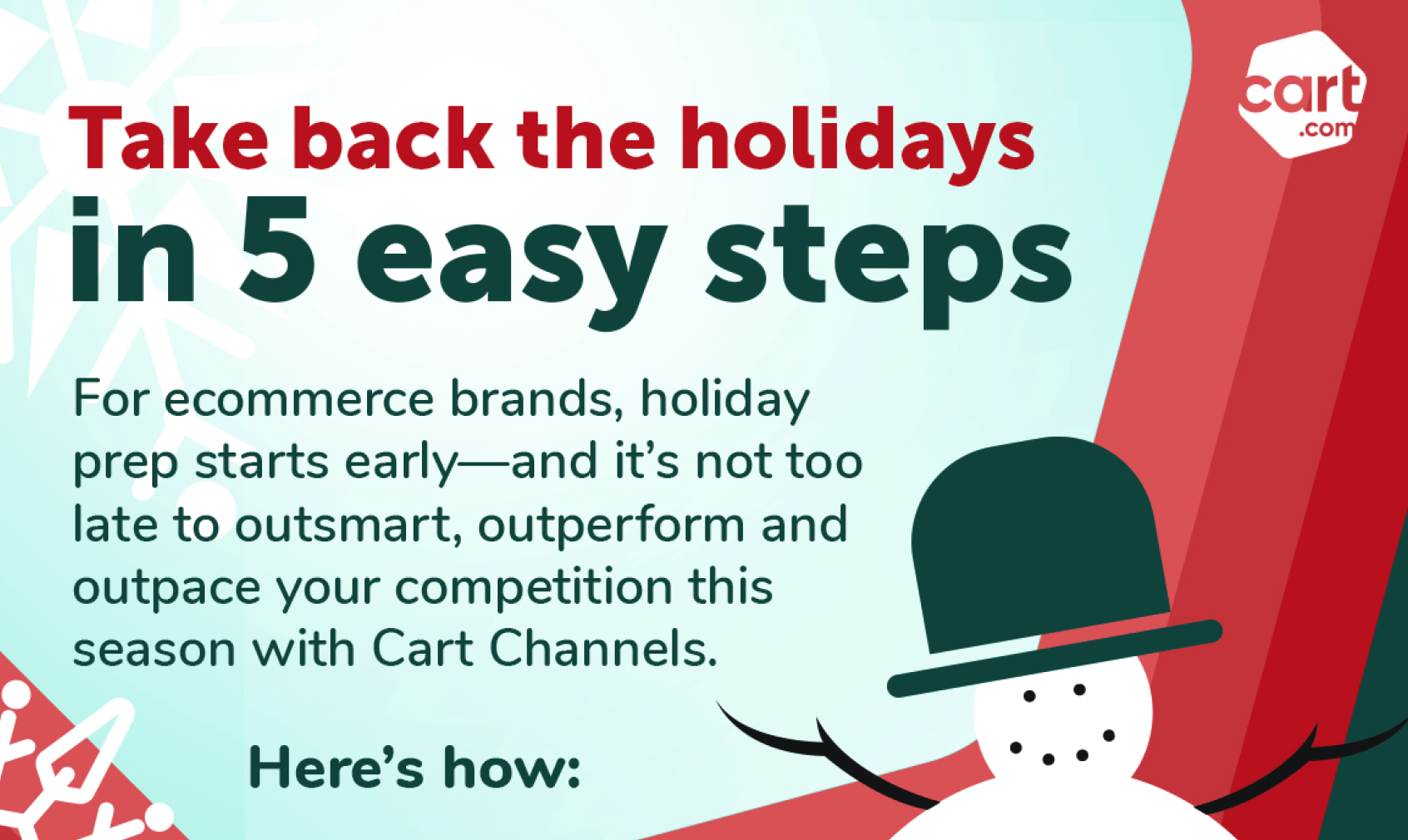 Take back the holidays in 5 easy steps