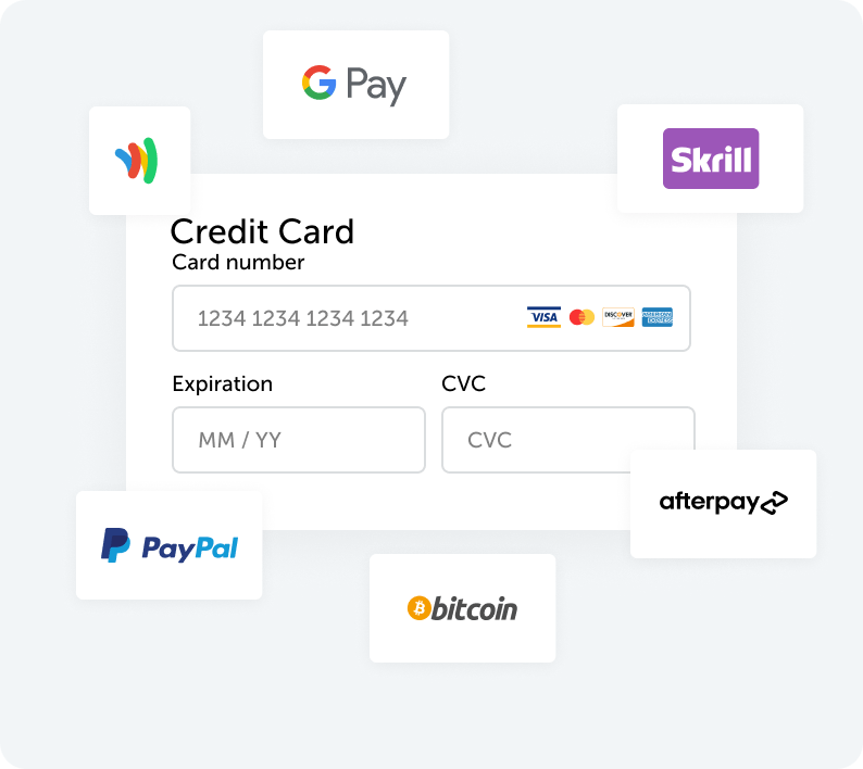Flexible payment options