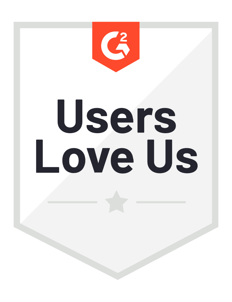 G2 Users love us award